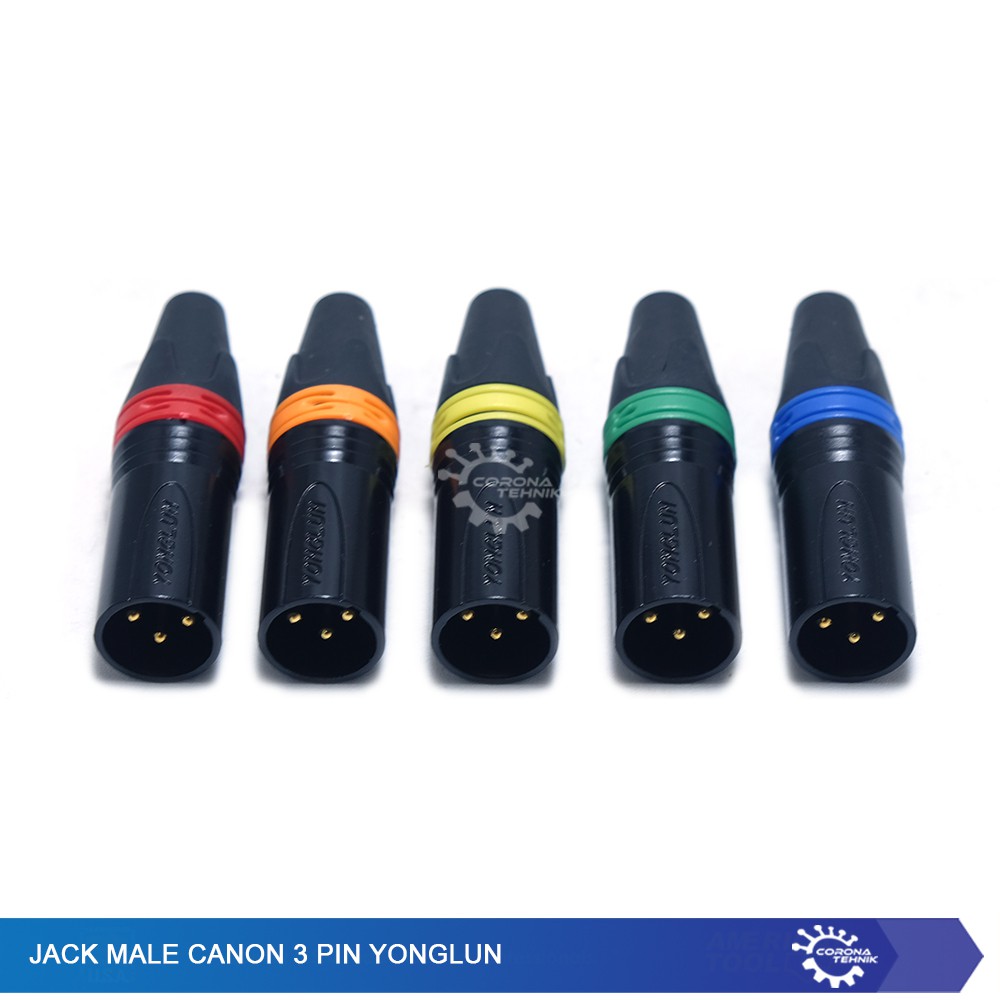 Yonglun - Jack Male Canon 3 Pin