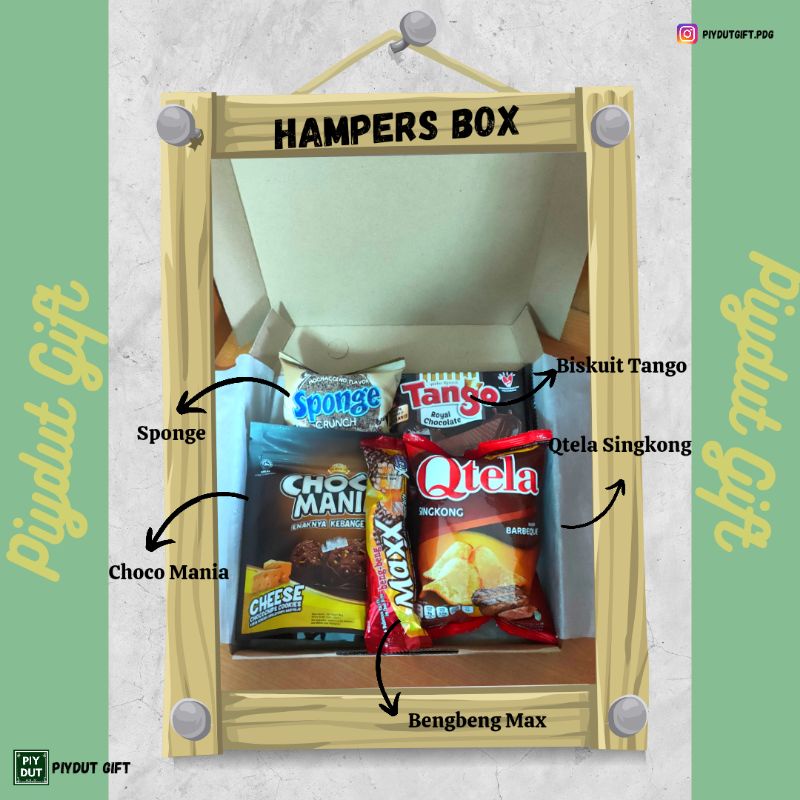 

Hampers box Snack