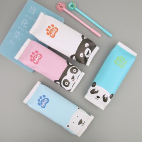 

OILA tempat pensil kartun binatang lucu cute animal pencil case stp020