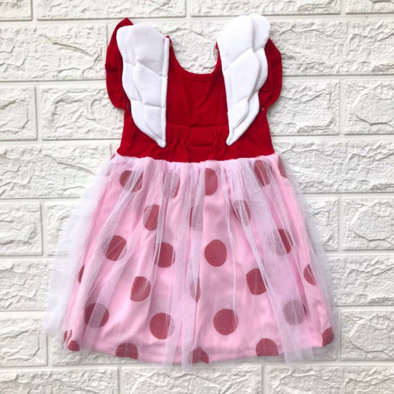 Baju Party Dress Pesta Bagus Lucu Kekinian  Bestseller Fashion Anak Bayi Cewek Perempuan Murah -ANG