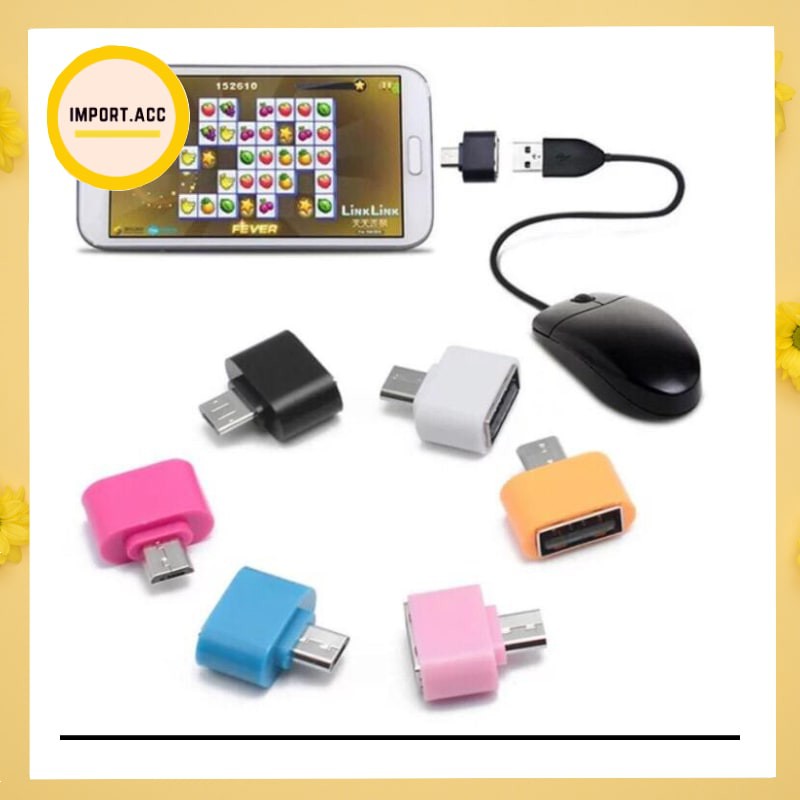 OTG Android Non Kabel Smart Mini Pack Kit On The Go Micro Usb Port