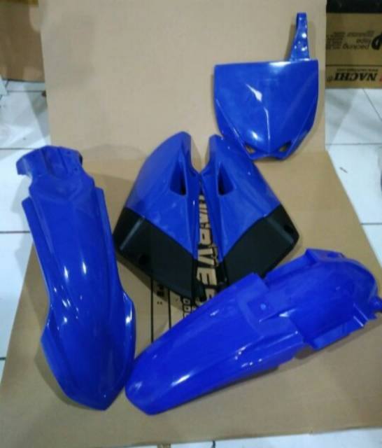 Cover body set yz 85 new 2016 bebek standar Spakbor depan yz new spakbor belakang papan nomer yz new