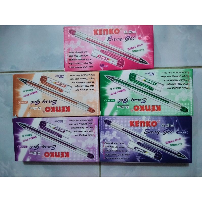 

pen gel kenko aneka warna