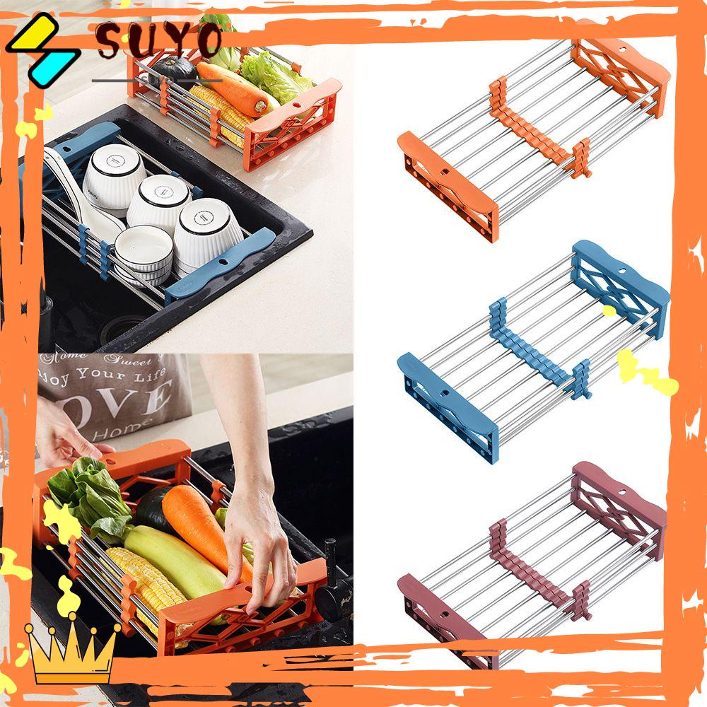 Suyo Rak Pengering Buah Portable Bahan Stainless Steel