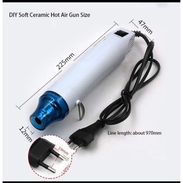 Heat Gun Heatshrink 220V/300W