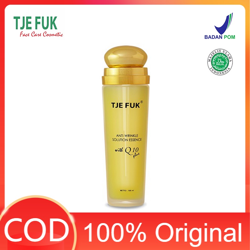 TJE FUK Skincare Original Wrinkle Solution Essence Q10 100ml - Toner Serum Anti Aging