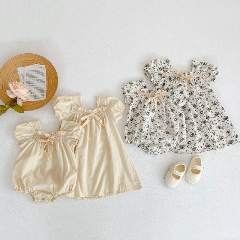 Cristina romper bayi/ dress anak perempuan
