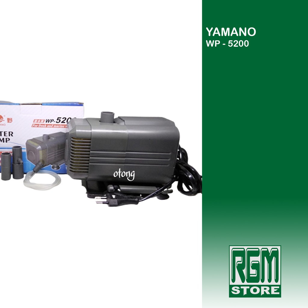 YAMANO WP - 5200 WP5200 Pompa Air Celup Pompa Kolam Aquarium Hidroponik