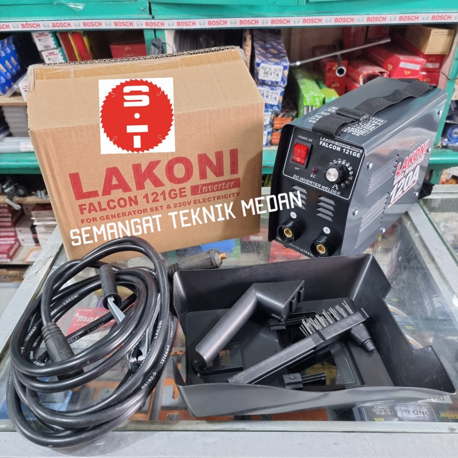LAKONI MESIN TRAFO TRAVO LAS GENSET LISTRIK FALCON LAKONI 121GE 121 GE
