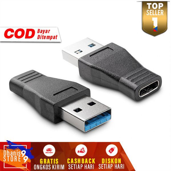 Adapter Konverter USB 3.0 ke USB 3.1 Type C USB Hub