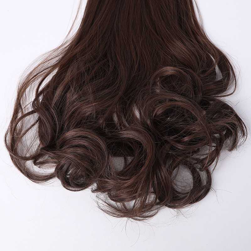 PBW PBC ponytail hair extension pita bow wavy curly kunciran ikat ekor