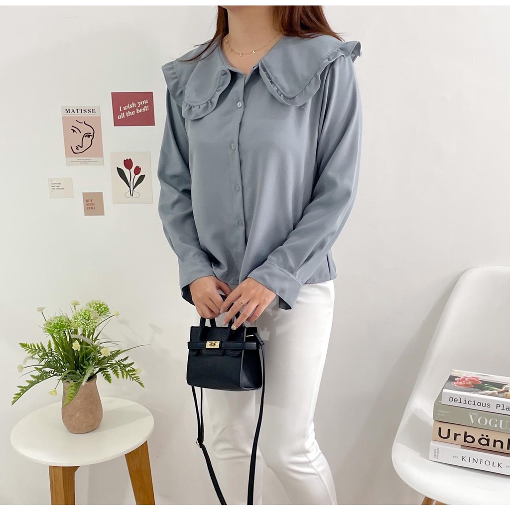 Chelsea Top - Clothme.co / Atasan Wanita - Kemeja Wanita - Blouse Wanita-1