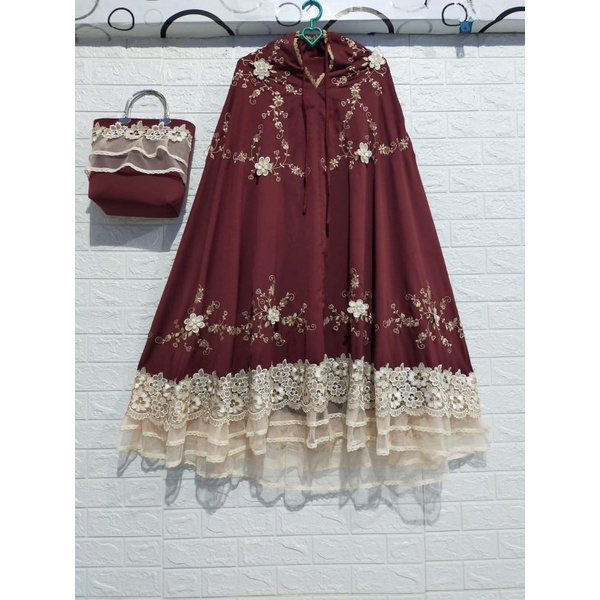 Mukena Raisa Bordir kekinian