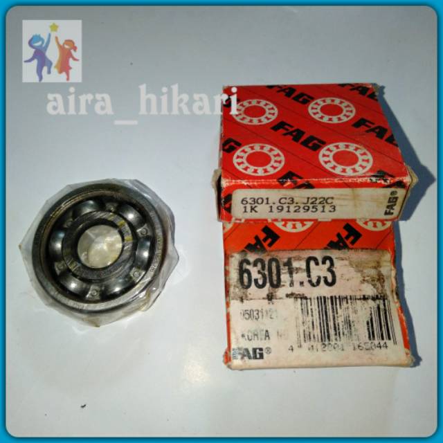 Bearing FAG 6301 C3