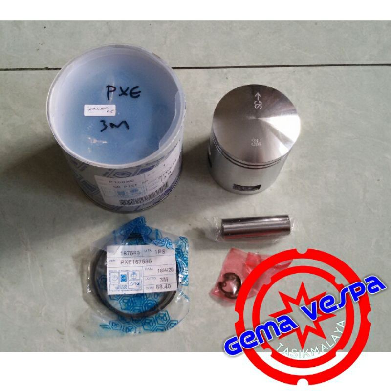 Seher vespa komplit PXE ricambi ring tipis