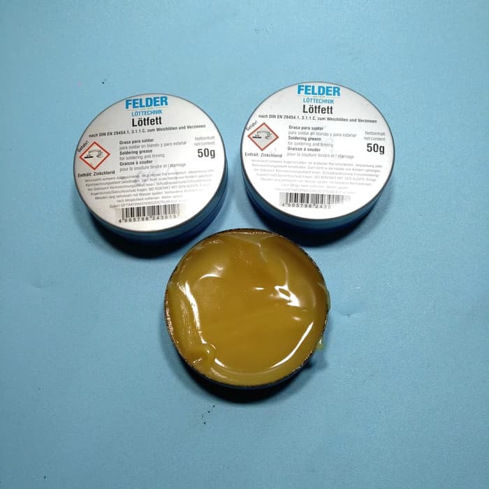 Solder pasta 50 gram Lotfett/soldering grease 50 gram Minyak solder