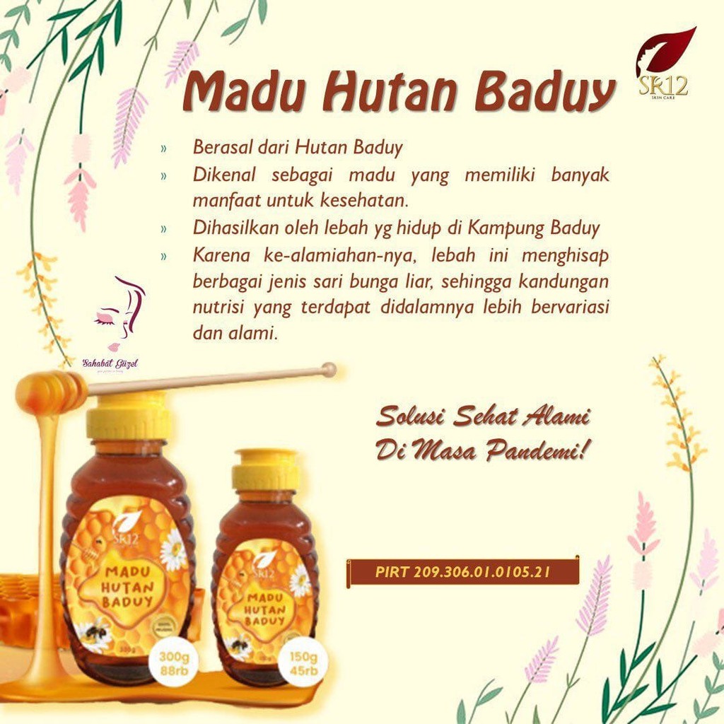 

ORIGINAL !! MADU HUTAN BADUY SR12 / MADU MURNI ASLI BADUY TANPA BAHAN CAMPURAN UNTUK KESEHATAN