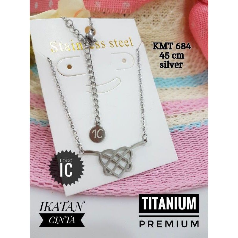 kalung sinetron ikatan cinta panjang 45cm titanium stainless steel anti luntur VIRAL rame