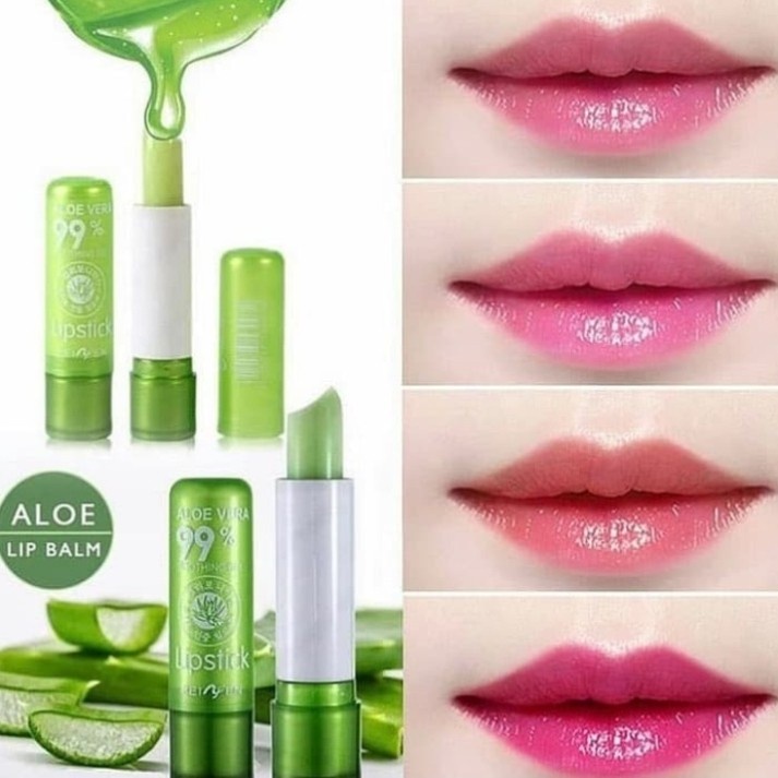 Lipbalm/Lipstik ALOE VERA 99% SOOTHING GEL Berkualitas Terbaik