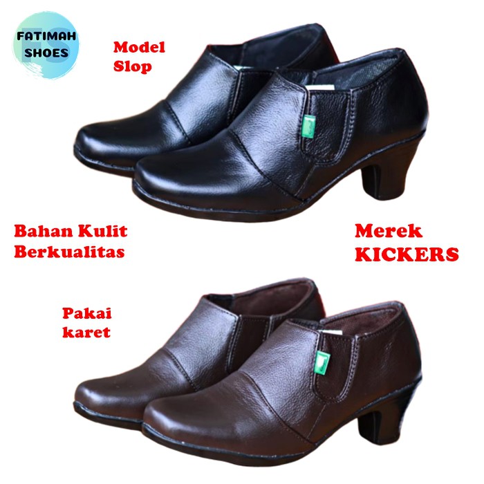 Sepatu Kerja Cewek Kulit Asli Sepatu Pantofel kerja Wanita Sepatu Pantofel Cewek Sepatu Wanita Kerja