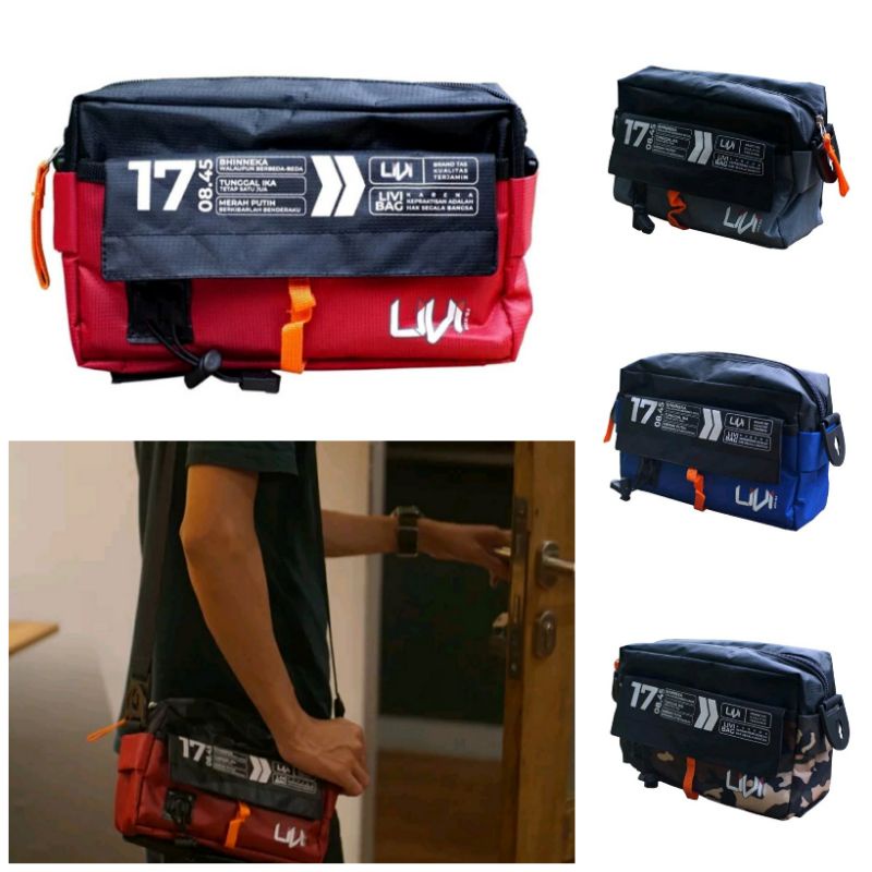 TAS FRONT BLOCK SEPEDA LIPAT LIVI / TAS SLEMPANG LIVI / TAS DEPAN SEPEDA LIPAT