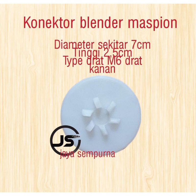 Konektor blender maspion body besar