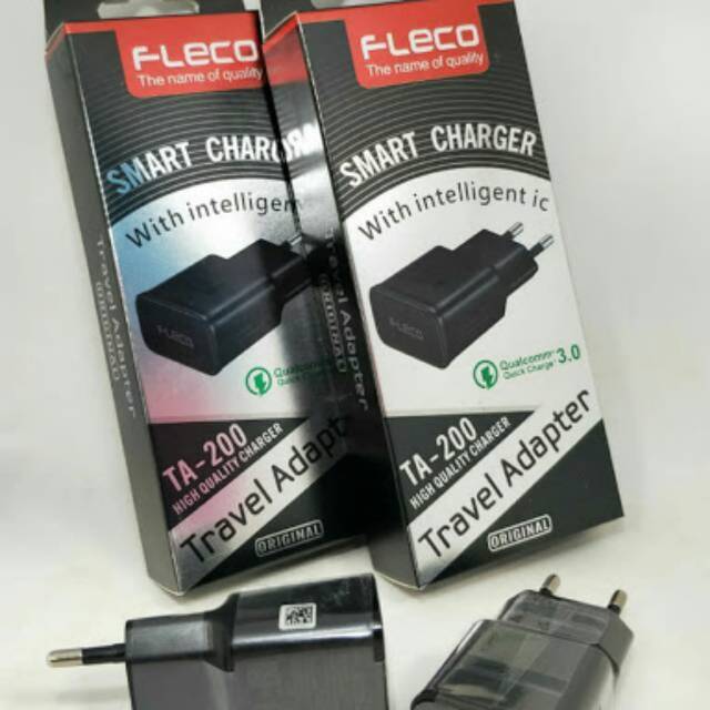 Travel adapter fleco TA-200 SMART CHARGER FLASH CHARGER