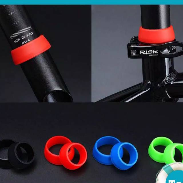 Pelindung seatpost cover seatpost silicon seatpost sepeda