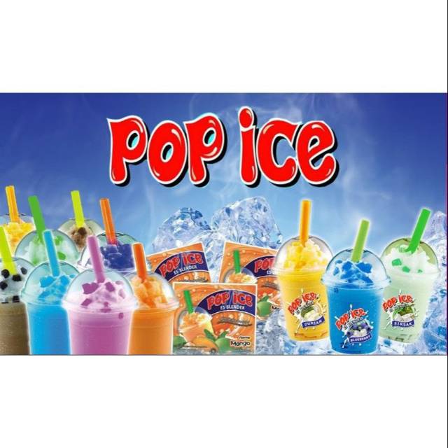 

Pop ice 1 renceng isi 10 sachet (banyak varian rasa)