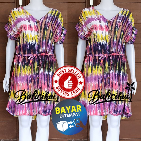 Balicihui Dress Diana Dress Wanita Dress Pendek Dress Bali Dress Kasual Dress Pendek