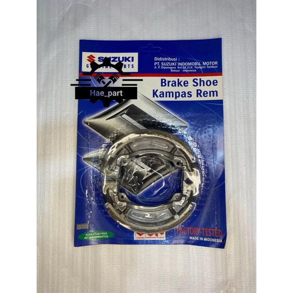 Kampas Rem Belakang Tromol Smash 110 Shogun 125 Satria 2T Kaze kampas shogun