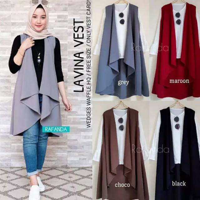 VEST LAVINA | ROMPI MUSLIM WANITA