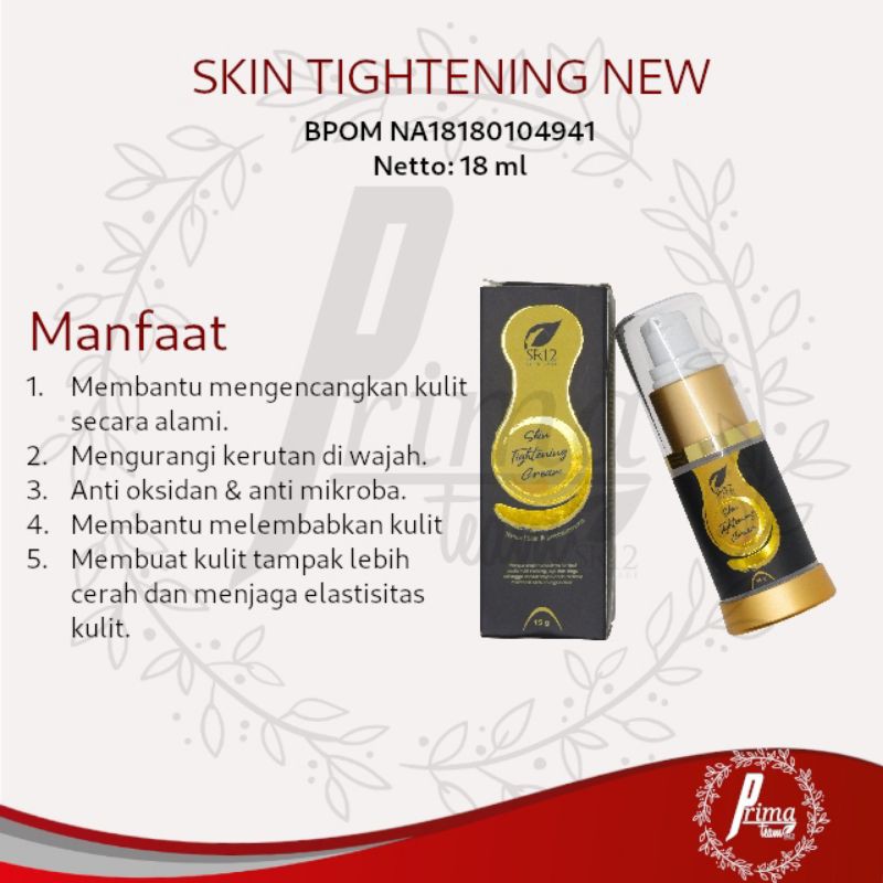 Tightening cream Sr12