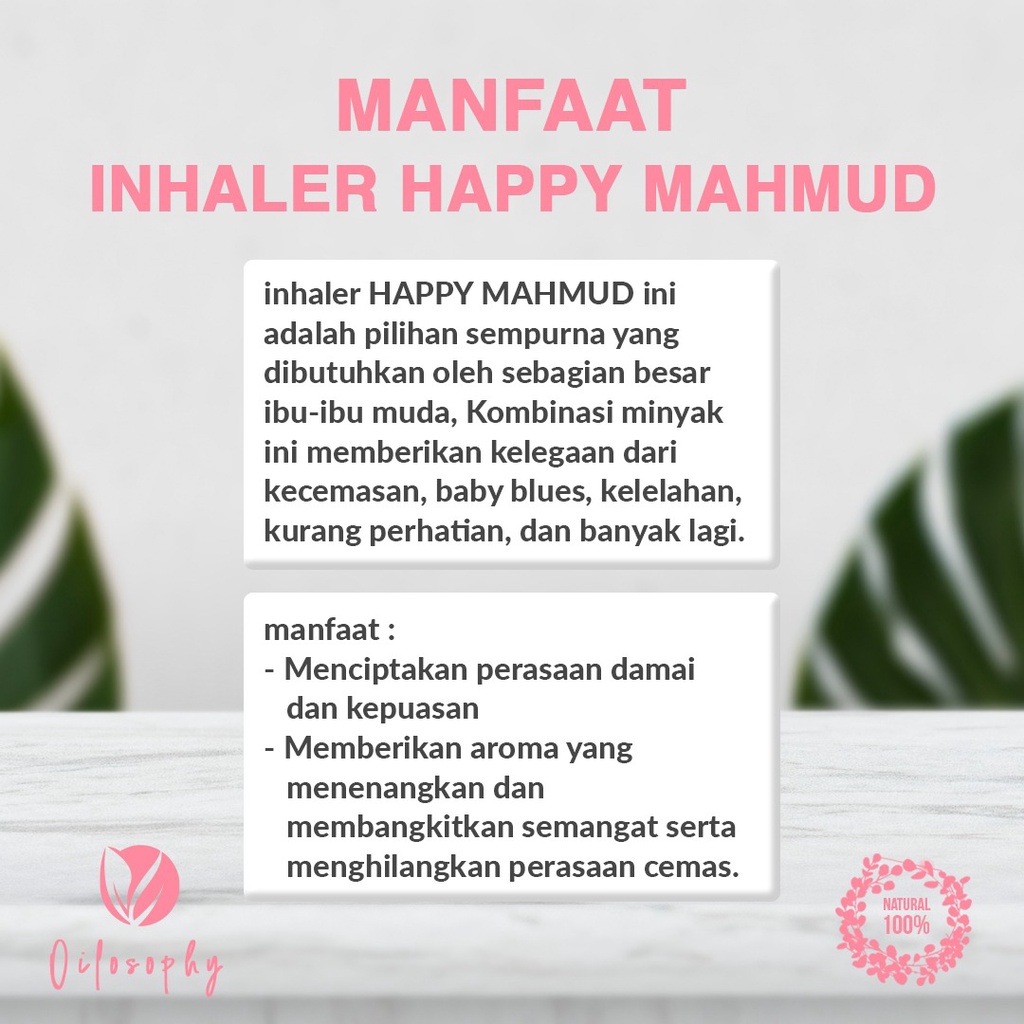 INHALER UNTUK IBU MUDA | NEW MOMS INHALER | BABY BLUES | INHALER ESSENTIAL OIL