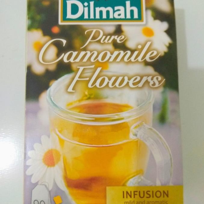 

(BISA COD) Teh Celup Dilmah Pure Camomile Flower Halal No Envelope - 20 x 1.5 GR TERBATAS Kode 87