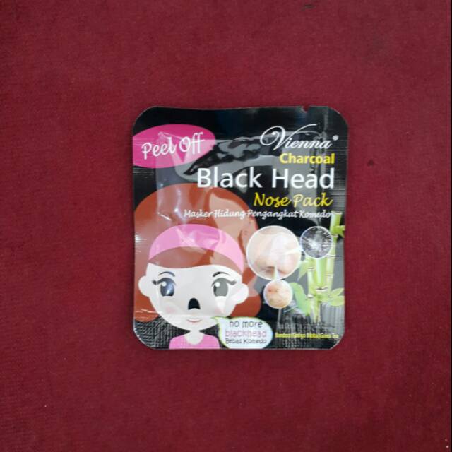 Vienna peel off Black Head Nose Pack