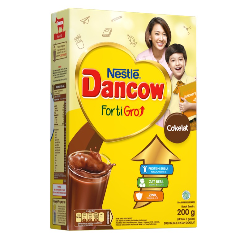 

Dancow Fortigro Susu Bubuk Coklat 195Gr