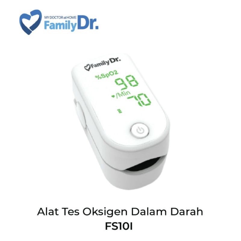Oximeter Layar LED Family Dr FS 101/Pulse Oximeter Saturasi Oksigen FamilyDr/Oximeter Fingertip