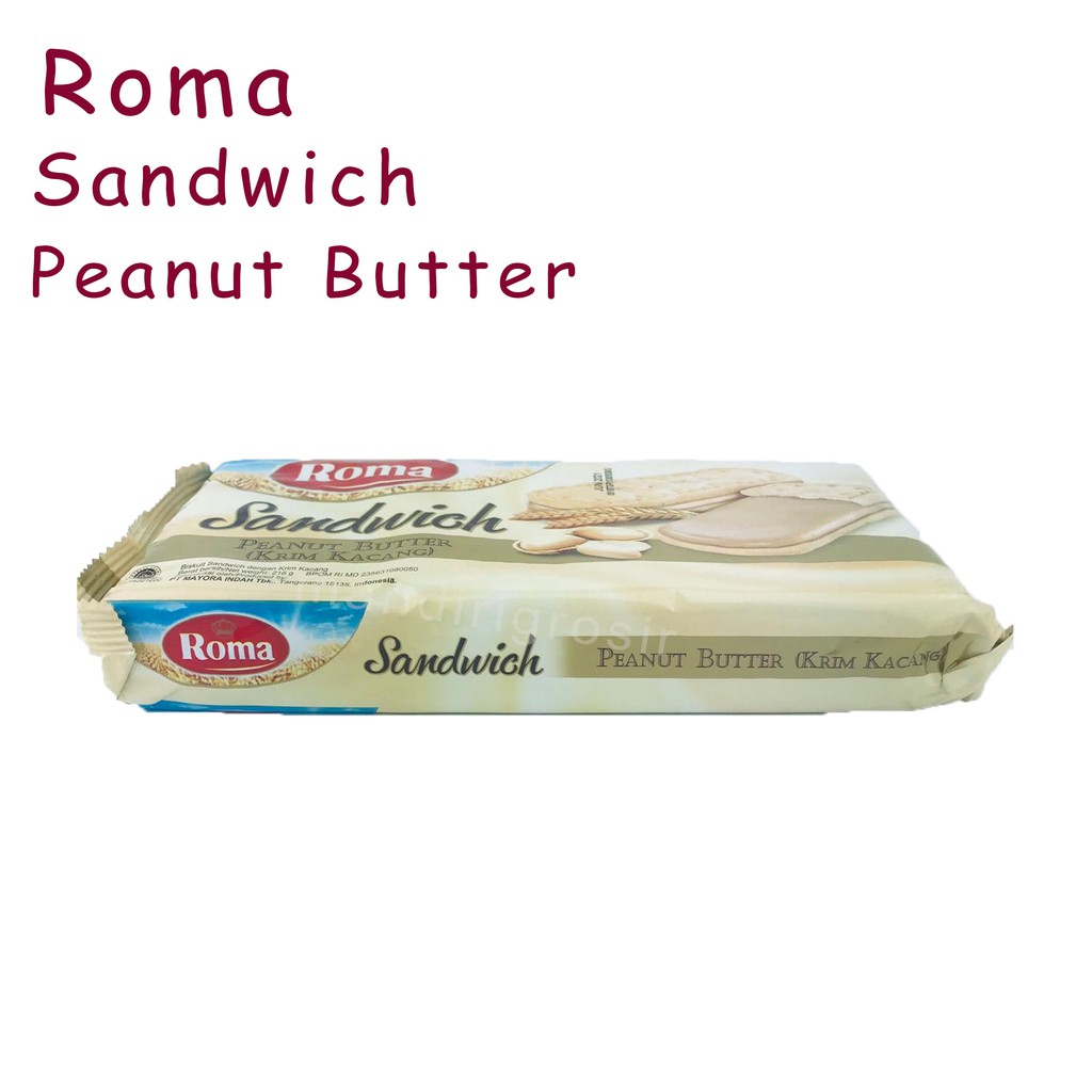 ROMA SANDWICH PEANUT BUTTER * ROMA * 189g