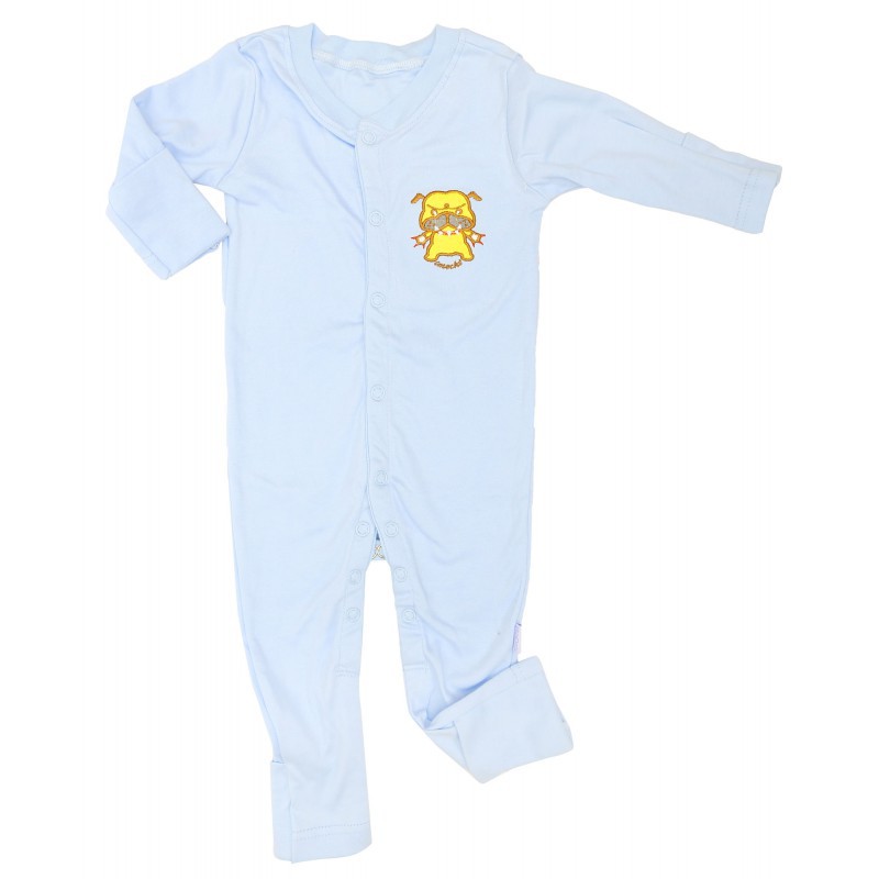 Imochi Sleepsuit Panjang - Blue Dog