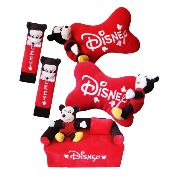 Bantal Mobil 3 in 1 Boneka Exclusive Mickey