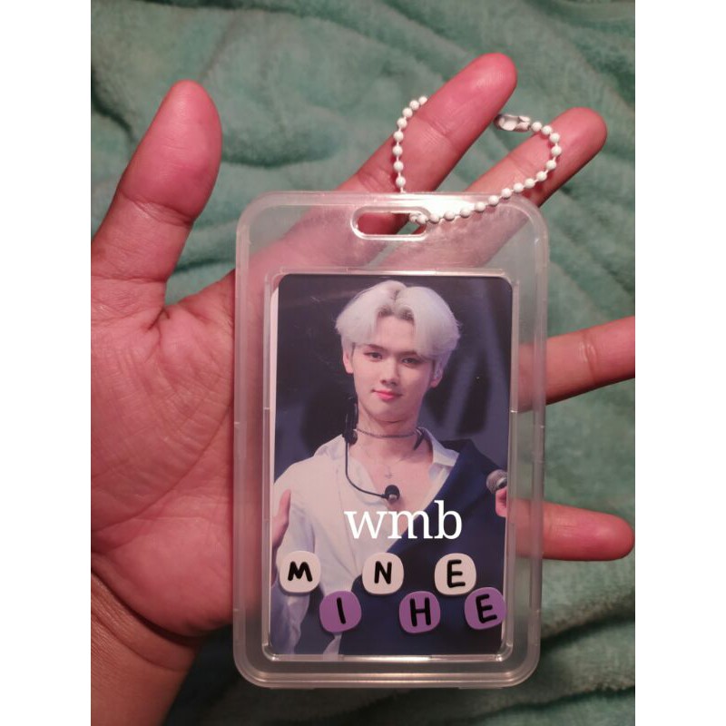 [READY] photocard holder toaploader pc tempat poca plastik cahol