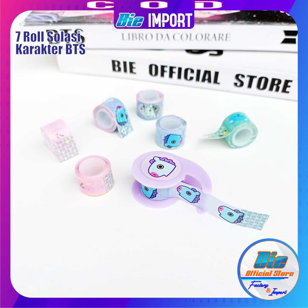 7 Rol Solasi Karakter BTS + Alat Rol Impor Best Seller