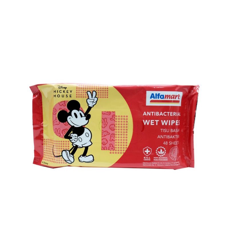 Alfamart Disney Tissue Basah 48 s