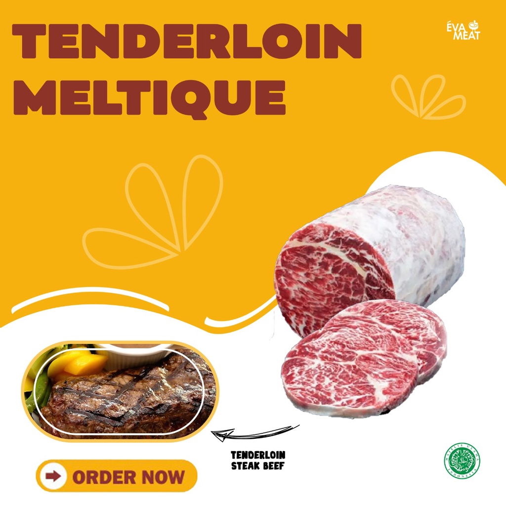 Jual Daging Sapi Wagyu Meltique Tenderloin 160 Dan 200 Gr Wagyu