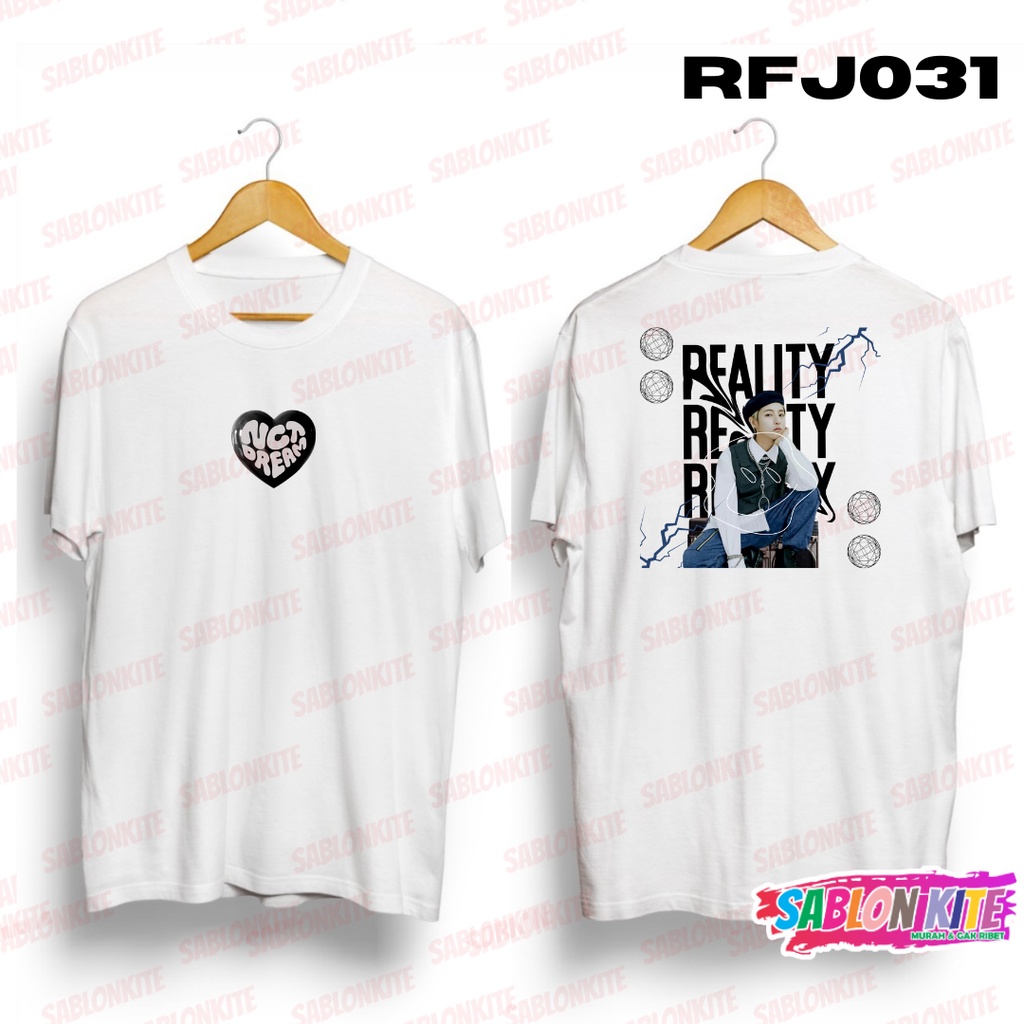 MURAH!!! KAOS NCT DREAM RENJUN REALITY RFJ031 COMBED 30S