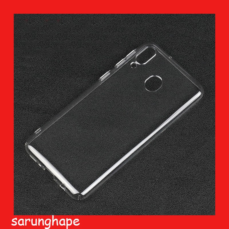 Samsung Galaxy M20 - Clear Hard Case Casing Transparan Mika Bening Hardcase