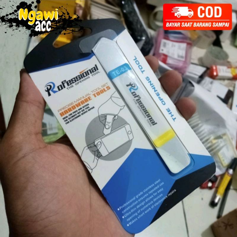 

OPENING TOOL STAINLIS GEPENG ORIGINAL PEMBUKA CASING LCD