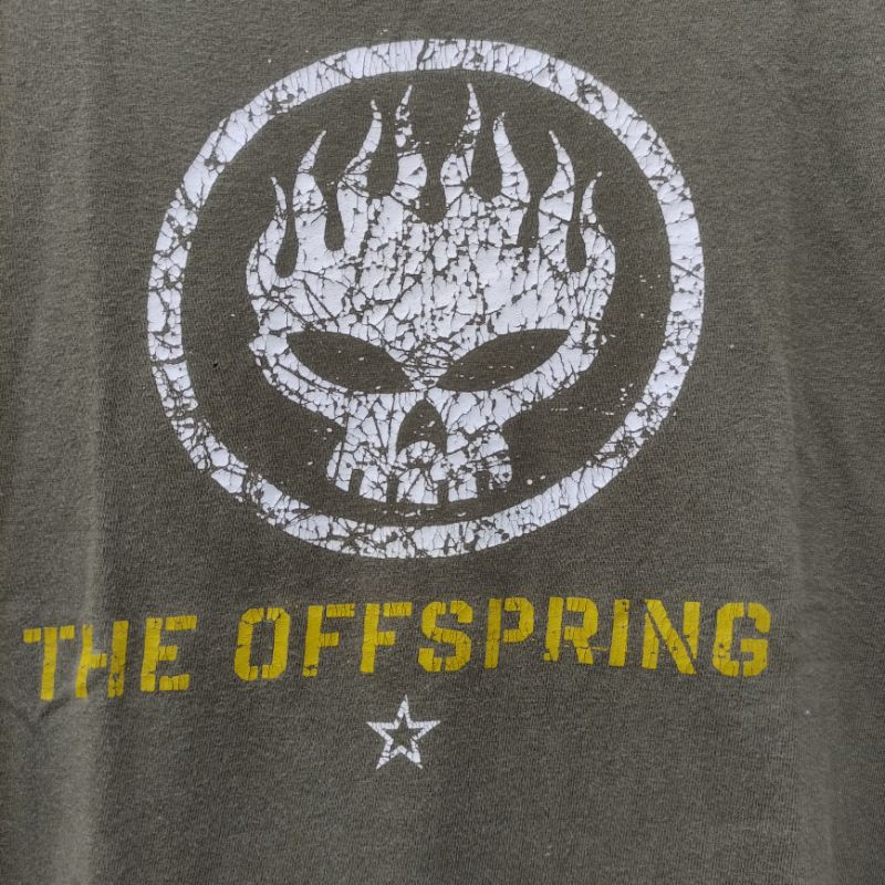 kaos band second the offspring nota