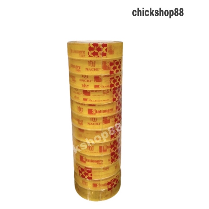 

Solasi / Selotip Bening Kecil Nachi - 12mm x 25 yard (12Pcs)